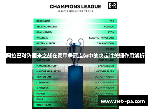 阿拉巴对阵国米之战在德甲争冠走势中的决定性关键作用解析 阿拉巴对阵国米之战在德甲争冠走势中的决定性关键作用解析
